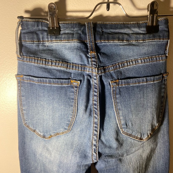 High waisted button-fly skinny jeans - Picture 4 of 4